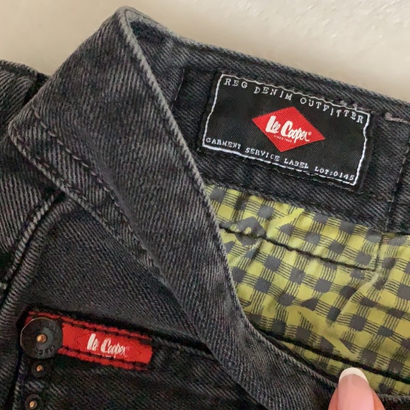 Lee Cooper Denim - Lee Cooper (1908) vintage black wash jeans